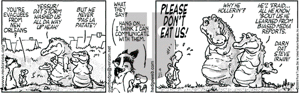 Over the Hedge - Thursday September 22, 2005 Comic Strip