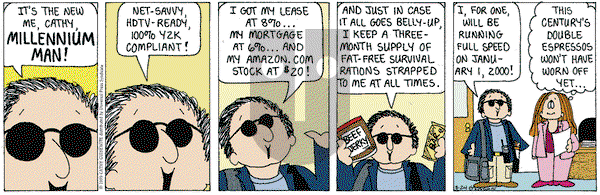 Cathy Classics on Tuesday August 24, 1999 Comic Strip
