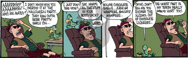 Monty on Tuesday November 1, 2011 Comic Strip