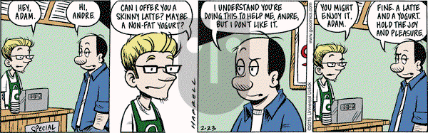 Adam@Home on Monday February 23, 2015 Comic Strip