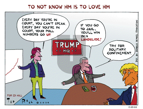 Ted Rall - Wednesday May 29, 2024 Comic Strip