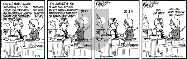 Doonesbury on Wednesday June 16, 1976 Comic Strip