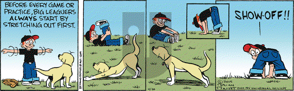 Red and Rover on Monday April 20, 2015 Comic Strip