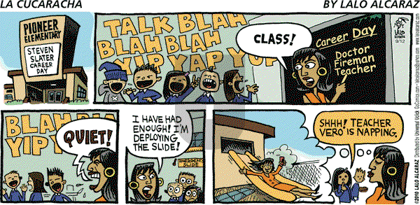 La Cucaracha on Sunday September 12, 2010 Comic Strip