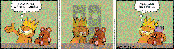 Garfield on Thursday August 9, 2018 Comic Strip