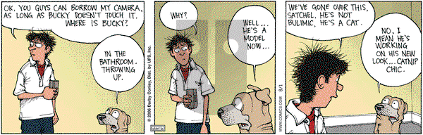 Get Fuzzy on Tuesday August 1, 2006 Comic Strip