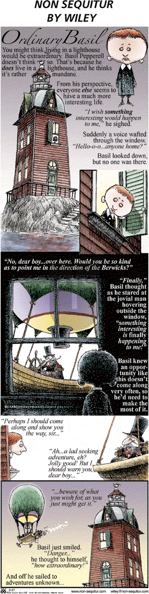 Non Sequitur on Sunday February 27, 2005 Comic Strip