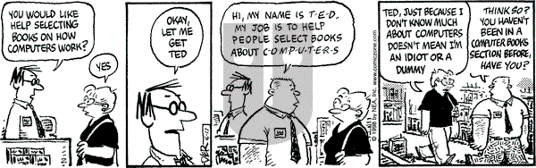 Betty on Friday August 14, 1998 Comic Strip