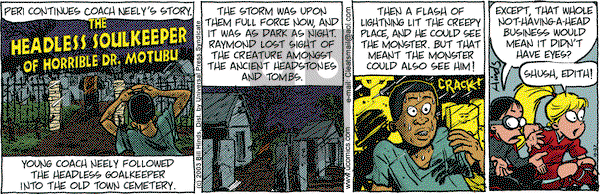 Cleats on Monday October 27, 2003 Comic Strip