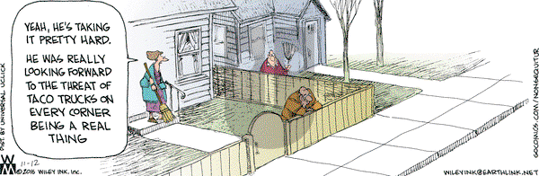 Non Sequitur on Saturday November 12, 2016 Comic Strip