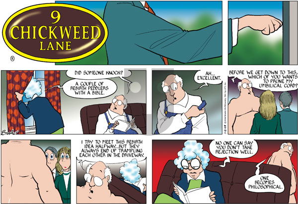 9 Chickweed Lane on Sunday January 2, 2005 Comic Strip