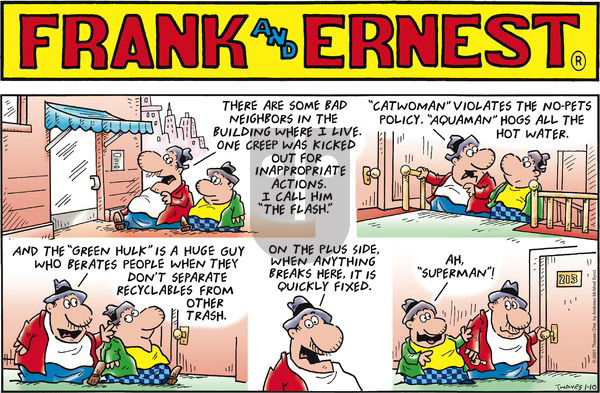 Frank and Ernest on Sunday January 10, 2021 Comic Strip