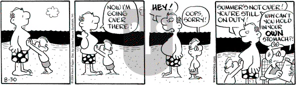 Drabble - Monday August 30, 2004 Comic Strip