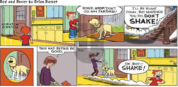 Red and Rover on Sunday April 22, 2012 Comic Strip