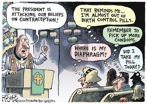Rob Rogers on Thursday February 9, 2012 Comic Strip