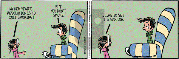 Grand Avenue on Tuesday January 1, 2019 Comic Strip