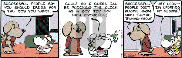 DeFlocked on Monday August 24, 2009 Comic Strip