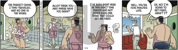 Alley Oop - Wednesday December 4, 2024 Comic Strip
