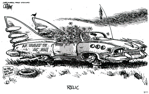 Pat Oliphant on Wednesday September 11, 1985 Comic Strip