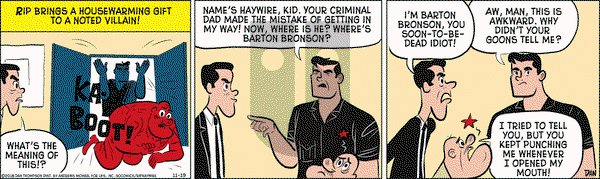 Rip Haywire on Monday November 19, 2018 Comic Strip