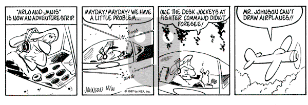 Arlo and Janis on Wednesday December 31, 1997 Comic Strip