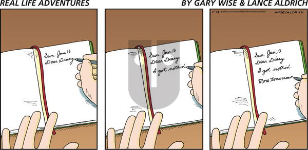 Real Life Adventures on Sunday January 13, 2019 Comic Strip