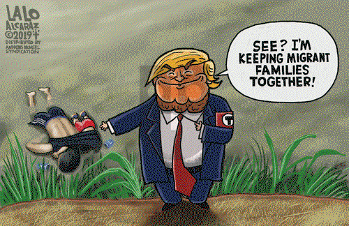 Lalo Alcaraz on Wednesday June 26, 2019 Comic Strip