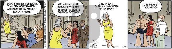 Alley Oop - Friday February 26, 2021 Comic Strip