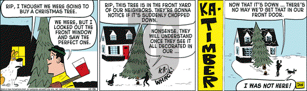 Rip Haywire on Wednesday December 6, 2017 Comic Strip