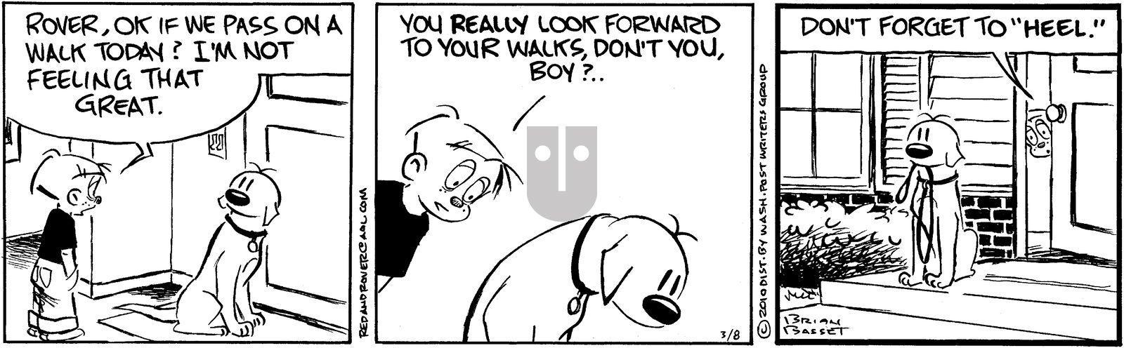 Red and Rover - Monday March 8, 2010 Comic Strip