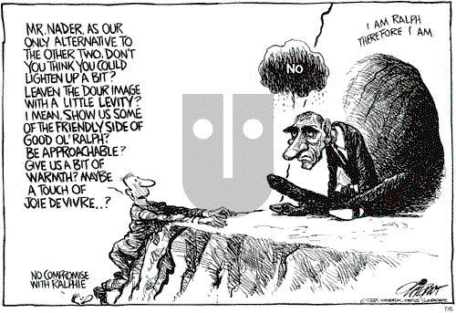 Pat Oliphant on Friday January 5, 2001 Comic Strip