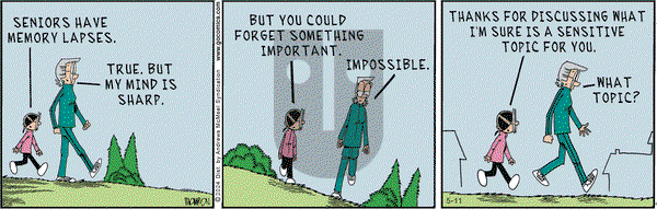 Grand Avenue on Saturday May 11, 2024 Comic Strip