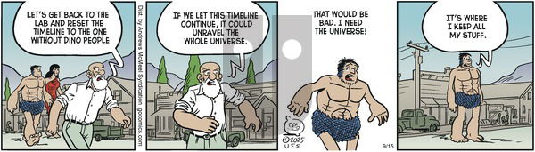 Alley Oop on Monday September 15, 2025 Comic Strip