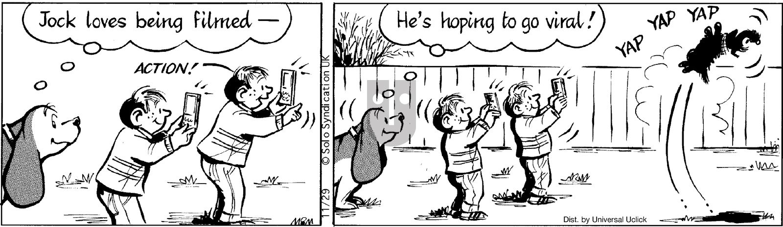 Fred Basset on Saturday November 29, 2014 Comic Strip