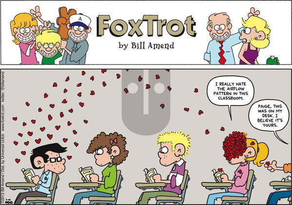 FoxTrot on Sunday February 10, 2013 Comic Strip