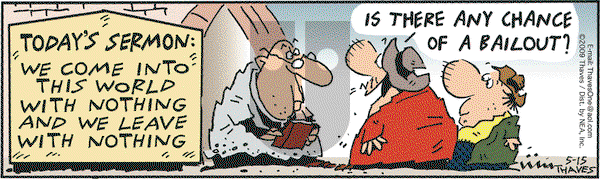 Frank and Ernest on Friday May 15, 2009 Comic Strip