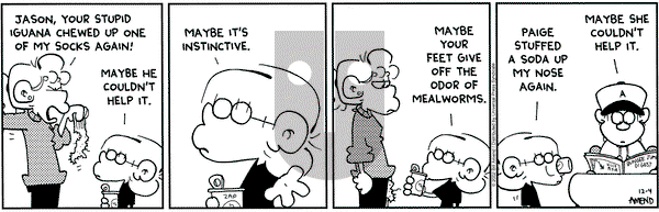 FoxTrot on Wednesday December 4, 2002 Comic Strip