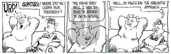 The Grizzwells on Wednesday December 21, 2005 Comic Strip