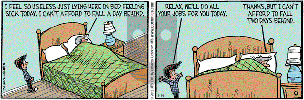 Grand Avenue on Wednesday January 14, 2015 Comic Strip