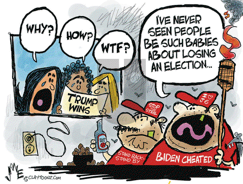Clay Jones - Saturday November 9, 2024 Comic Strip