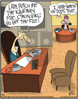 The Flying McCoys on Friday March 23, 2018 Comic Strip