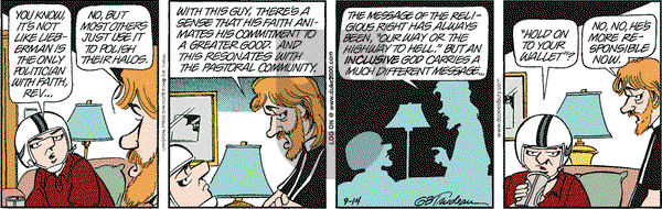 Doonesbury - Thursday September 14, 2000 Comic Strip