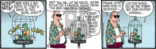 Monty on Tuesday October 5, 2021 Comic Strip