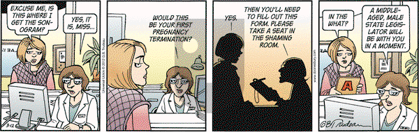 Doonesbury - Monday March 12, 2012 Comic Strip