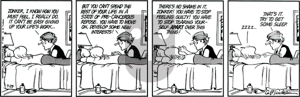 Doonesbury on Thursday July 23, 1981 Comic Strip