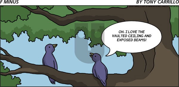F Minus on Sunday April 8, 2018 Comic Strip
