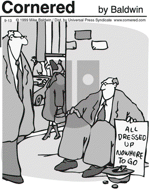 Cornered on Monday September 13, 1999 Comic Strip