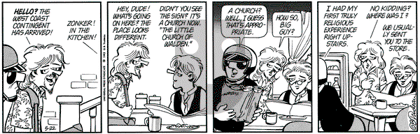 Doonesbury - Saturday May 22, 1993 Comic Strip