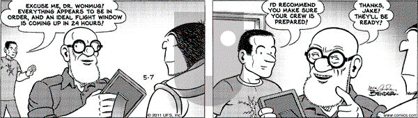 Alley Oop on Saturday May 7, 2011 Comic Strip