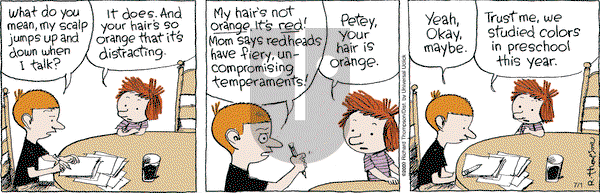 Cul de Sac on Tuesday July 1, 2014 Comic Strip